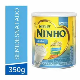 Ninho levinho semi desnatado forti+ lata 350g