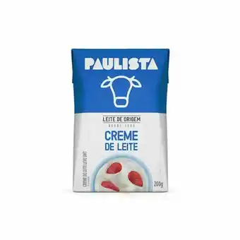 Creme de leite uht paulista 200g