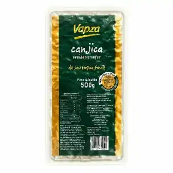 Canjica vapza cozida a vapor pacote 500g