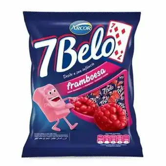 Bala 7 belo framboesa 150g