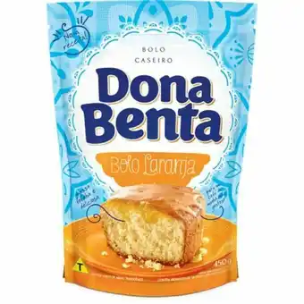 Mistura para bolo dona benta laranja pacote 450g