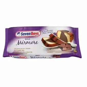 Bolo seven boys mármore 250g