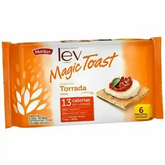 Torrada lev magic toast original 150g