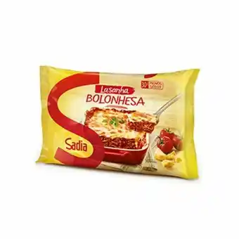 Supermercado Precito Lasanha sadia bolonhesa embalagem 600g oferta