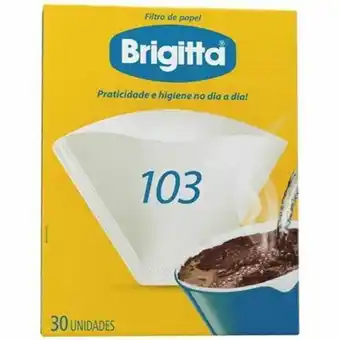 Filtro de papel brigitta 103 30un