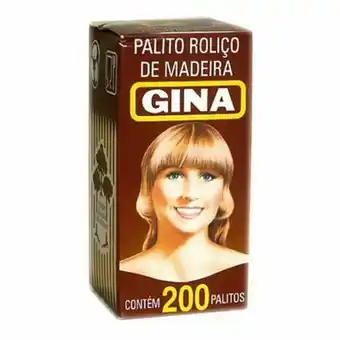 Palito de dente gina caixa 200un