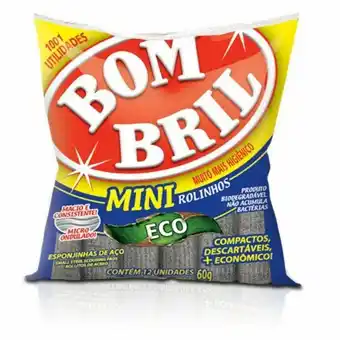 Supermercado Precito Esponja de aço bombril mini 12un oferta