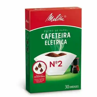 Supermercado Precito Filtro de papel melitta cafeteira n2 30un oferta
