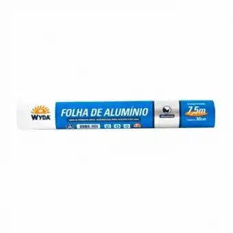 Supermercado Precito Papel alumínio wyda rolo 7,5m x 30cm oferta