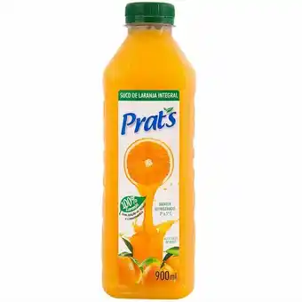 Suco de laranja integral prat's 900ml