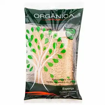 Mambo Esponja natural orgânica pedaço unidade oferta