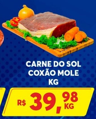 Atacadão Centro Sul CARNE DO SOL COXÃO MOLE KG oferta