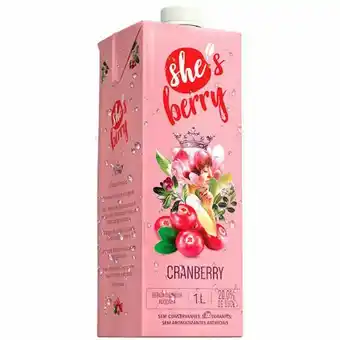 Suco cranberry she´s berry 1l