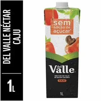 Mambo Néctar de caju sem açúcar del valle 1 litro oferta