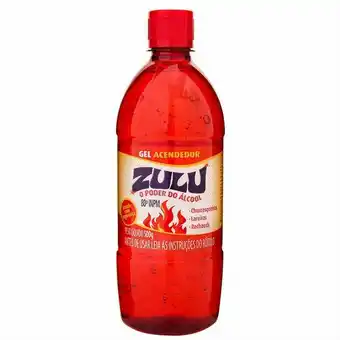 Gel acendedor álcool zulu evolution 500g