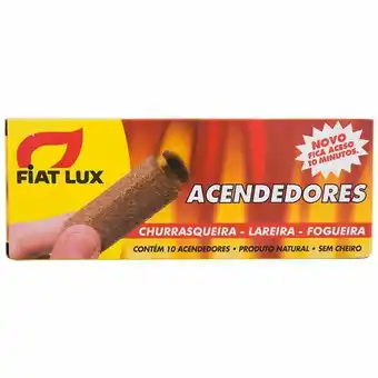 Acendedor bastão fiat lux com 10 unidades
