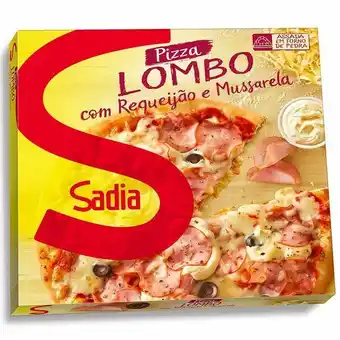 Mambo Pizza de lombo, requeijão e mussarela sadia 460g oferta