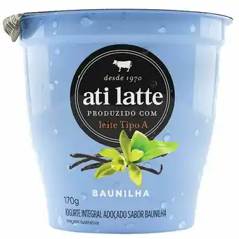 Mambo Iogurte integral sabor baunilha ati latte 170g oferta