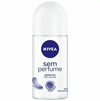 Mambo Desodorante roll on sem perfume nivea 50ml oferta