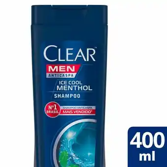 Shampoo ice cool mentol clear 400ml