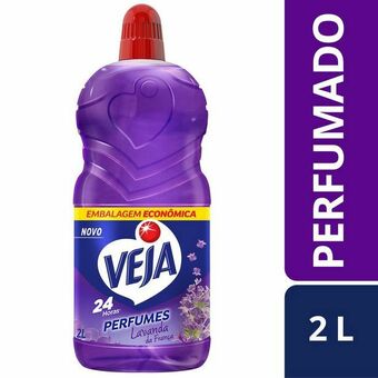 Limpador perfumado sensações lavanda veja 2 litros