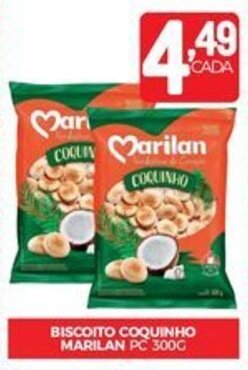 Fort Atacadista BISCOITO COQUINHO MARILAN PC 300G oferta
