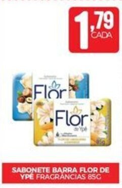 Fort Atacadista SABONETE BARRA FLOR DE YPE FRAGRANCIAS 85G oferta