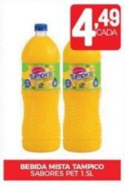 Fort Atacadista BEBIDA MISTA TAMPICO SABORES PET 1,5L oferta