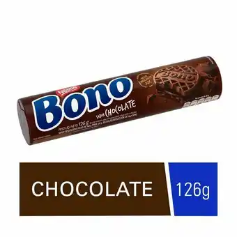 Biscoito recheado chocolate bono 126g