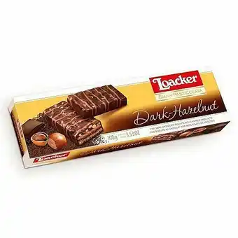 Biscoito gran pasticceria dark hazelnut loacker 100g