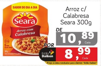 Arroz c/ Calabresa Seara 300g