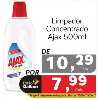 Limpador Concentrado Ajax 500ml