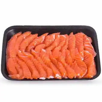 Sashimi de salmão fresco