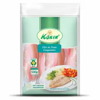 Mambo Filé de truta congelada korin 500g oferta