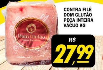 ServBem CONTRA FILÉ DOM GLUTÃO PEÇA INTEIRA VÁČUO KG oferta
