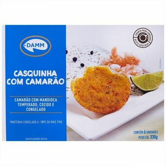 Mambo Casquinha com camarão damm 330g oferta