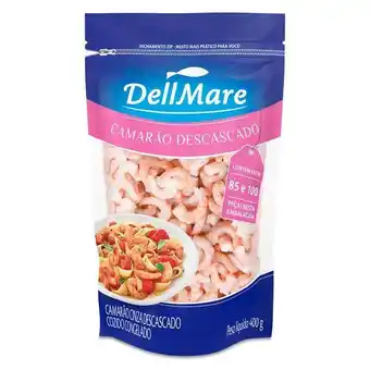 Mambo Camarão descascado e cozido 85/100 dellmare 400g oferta