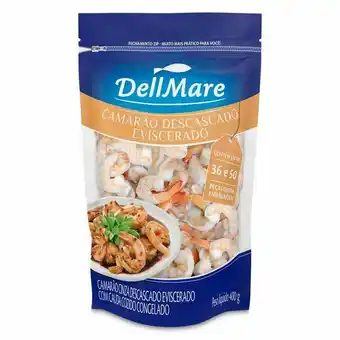 Mambo Camarão descascado eviscerado 36/50 dellmare 400g oferta