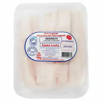 Mambo Filé de abadejo congelado santa luzia 500g oferta