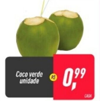Frangolândia Coco verde unidade oferta