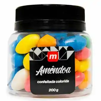 Amêndoa confeitada colorida mambo 200g