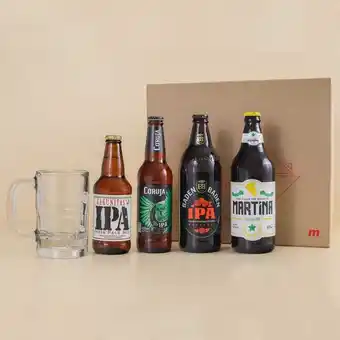 Cesta para presentear happy hour