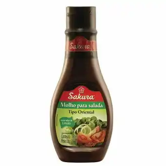 Molho de salada oriental sakura 180ml