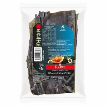 Alga marinha kombu karui 40g