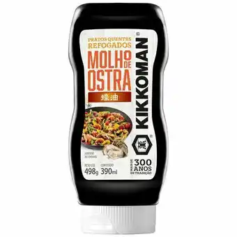 Molho de ostra kikkoman 390ml