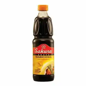 Molho shoyu tradicional sakura 500ml