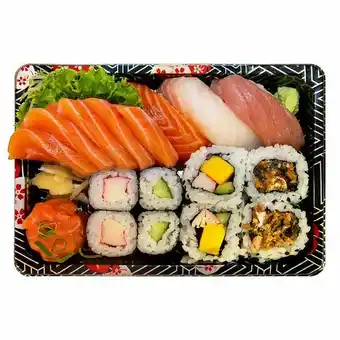 Combinado sushi e sashimi pequeno 340g
