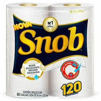 Mambo Toalha de papel snob com 2 unidades oferta