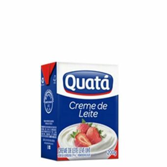 Supermercados São Vicente Creme de leite quatá tp 200g oferta