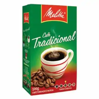 Supermercados São Vicente Café melitta pacote 500g oferta